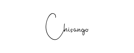 How to make Chisango signature? Andilay-7BmLP is a professional autograph style. Create handwritten signature for Chisango name. Chisango signature style 4 images and pictures png