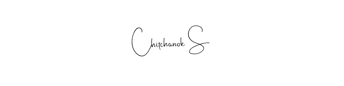 Here are the top 10 professional signature styles for the name Chitchanok S. These are the best autograph styles you can use for your name. Chitchanok S signature style 4 images and pictures png