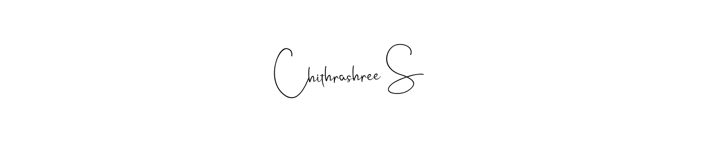 Design your own signature with our free online signature maker. With this signature software, you can create a handwritten (Andilay-7BmLP) signature for name Chithrashree S. Chithrashree S signature style 4 images and pictures png