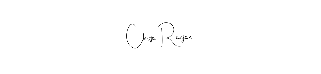 if you are searching for the best signature style for your name Chitta Ranjan. so please give up your signature search. here we have designed multiple signature styles  using Andilay-7BmLP. Chitta Ranjan signature style 4 images and pictures png