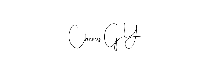 Best and Professional Signature Style for Chnmy G Y. Andilay-7BmLP Best Signature Style Collection. Chnmy G Y signature style 4 images and pictures png