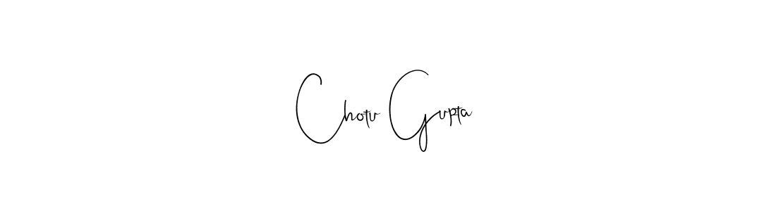 Make a beautiful signature design for name Chotu Gupta. Use this online signature maker to create a handwritten signature for free. Chotu Gupta signature style 4 images and pictures png
