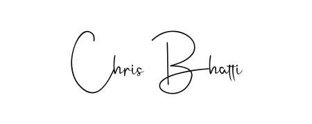 Discover the perfect balance of readability and style for Chris Bhatti with Andilay-7BmLP font. Create your dream signature today. Chris Bhatti signature style 4 images and pictures png