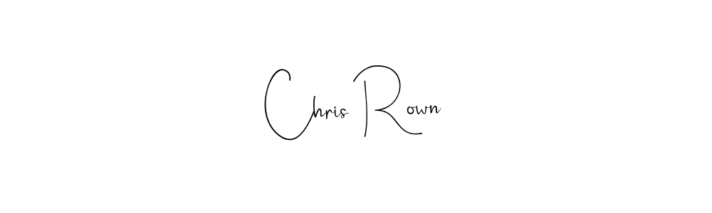 Use a signature maker to create a handwritten signature online. With this signature software, you can design (Andilay-7BmLP) your own signature for name Chris Rown. Chris Rown signature style 4 images and pictures png