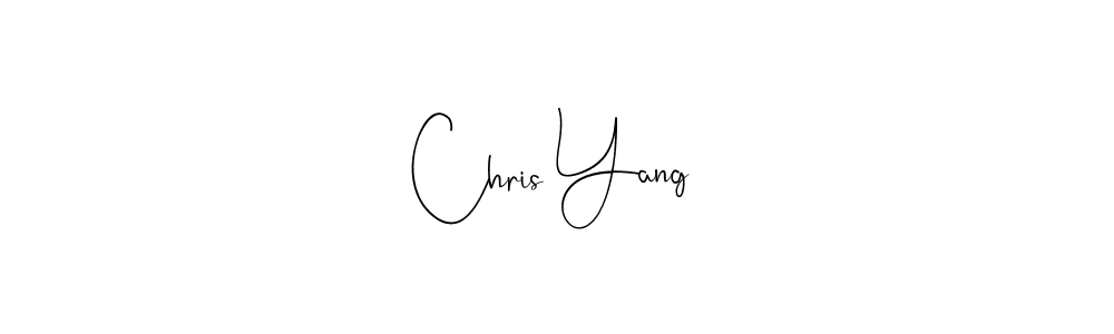 Make a beautiful signature design for name Chris Yang. Use this online signature maker to create a handwritten signature for free. Chris Yang signature style 4 images and pictures png