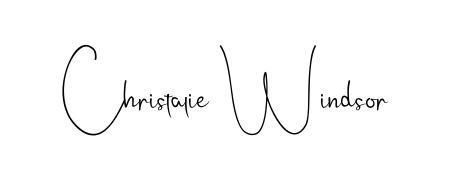 Discover the perfect balance of readability and style for Christalie Windsor with Andilay-7BmLP font. Create your dream signature today. Christalie Windsor signature style 4 images and pictures png