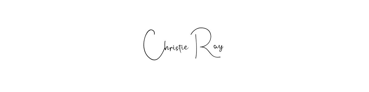 Make a beautiful signature design for name Christie Ray. Use this online signature maker to create a handwritten signature for free. Christie Ray signature style 4 images and pictures png