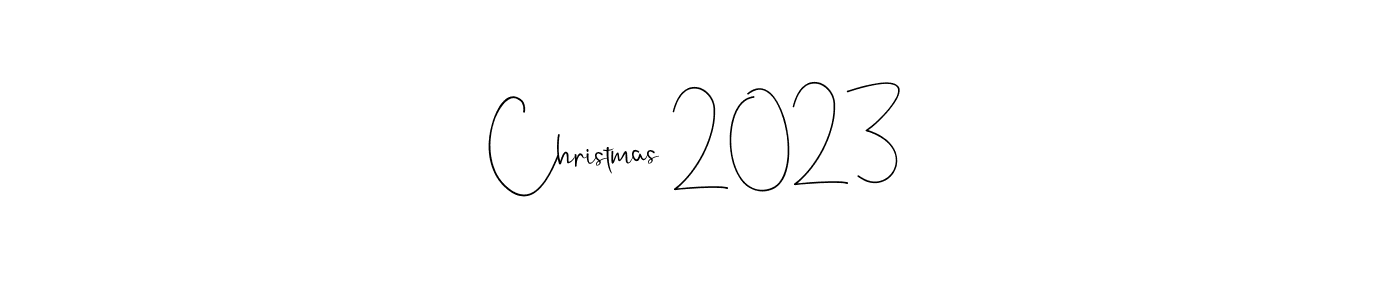 Once you've used our free online signature maker to create your best signature Andilay-7BmLP style, it's time to enjoy all of the benefits that Christmas 2023 name signing documents. Christmas 2023 signature style 4 images and pictures png