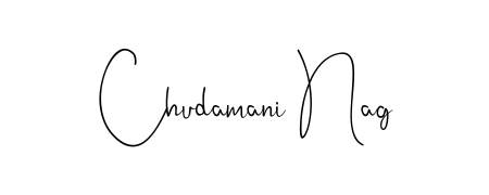 Personalize your online presence with Chudamani Nag signature rendered in elegant Andilay-7BmLP font. Great for website footers and blogs. Chudamani Nag signature style 4 images and pictures png