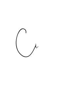 The best way (Andilay-7BmLP) to make a short signature is to pick only two or three words in your name. The name Ci include a total of six letters. For converting this name. Ci signature style 4 images and pictures png