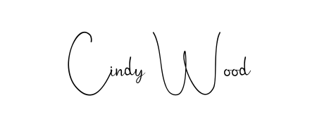 A modern signature idea for name Cindy Wood using Andilay-7BmLP font. Clean strokes and elegant curves make it stand out instantly. Cindy Wood signature style 4 images and pictures png