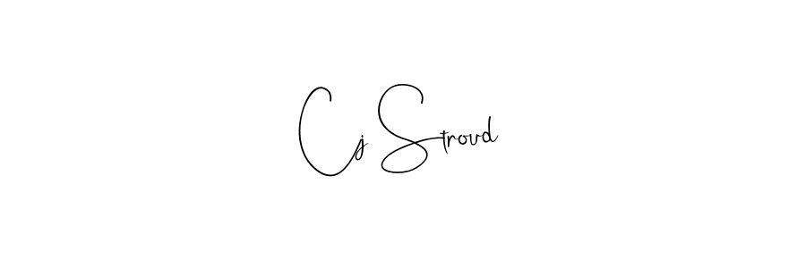 Use a signature maker to create a handwritten signature online. With this signature software, you can design (Andilay-7BmLP) your own signature for name Cj Stroud. Cj Stroud signature style 4 images and pictures png
