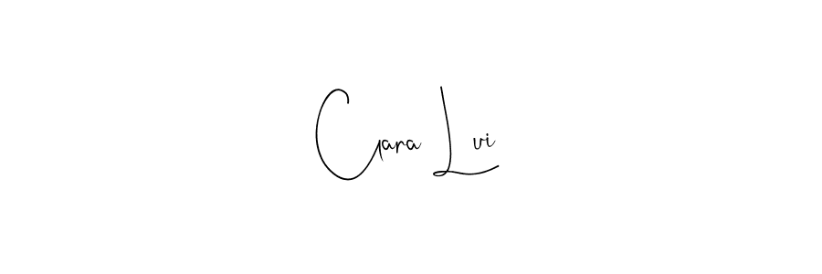It looks lik you need a new signature style for name Clara Lui. Design unique handwritten (Andilay-7BmLP) signature with our free signature maker in just a few clicks. Clara Lui signature style 4 images and pictures png