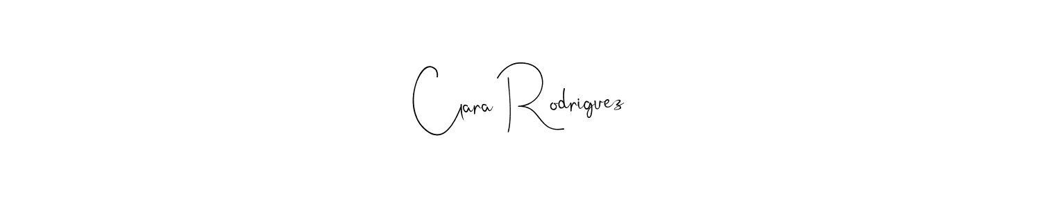 How to make Clara Rodriguez signature? Andilay-7BmLP is a professional autograph style. Create handwritten signature for Clara Rodriguez name. Clara Rodriguez signature style 4 images and pictures png