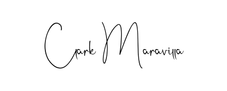 Create a beautiful signature design for name Clark Maravilla. With this signature (Andilay-7BmLP) fonts, you can make a handwritten signature for free. Clark Maravilla signature style 4 images and pictures png