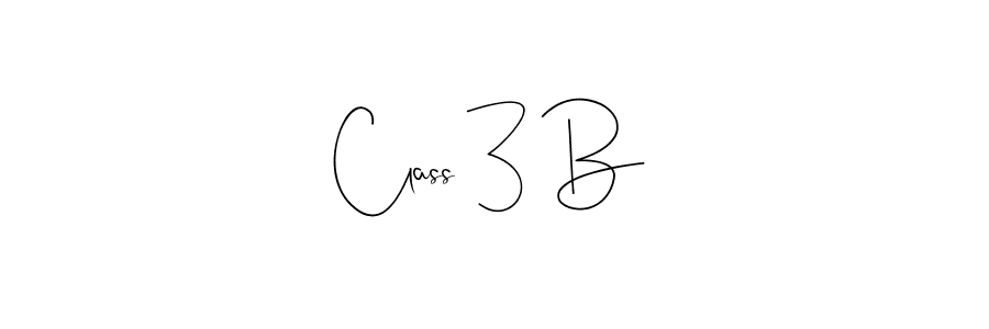 Also You can easily find your signature by using the search form. We will create Class 3 B name handwritten signature images for you free of cost using Andilay-7BmLP sign style. Class 3 B signature style 4 images and pictures png