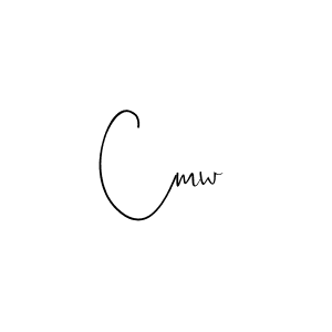 Also You can easily find your signature by using the search form. We will create Cmw name handwritten signature images for you free of cost using Andilay-7BmLP sign style. Cmw signature style 4 images and pictures png