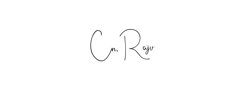 Also You can easily find your signature by using the search form. We will create Cn. Raju name handwritten signature images for you free of cost using Andilay-7BmLP sign style. Cn. Raju signature style 4 images and pictures png