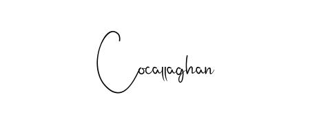 A classic penmanship look for Cocallaghan. The Andilay-7BmLP font brings timeless elegance and confidence to every signed document. Cocallaghan signature style 4 images and pictures png