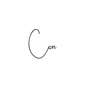 Make a beautiful signature design for name Con. Use this online signature maker to create a handwritten signature for free. Con signature style 4 images and pictures png