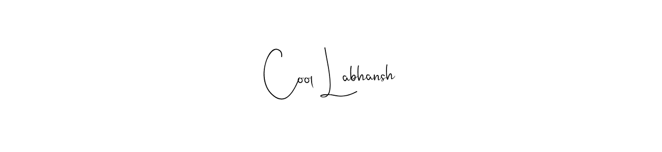 Cool Labhansh stylish signature style. Best Handwritten Sign (Andilay-7BmLP) for my name. Handwritten Signature Collection Ideas for my name Cool Labhansh. Cool Labhansh signature style 4 images and pictures png