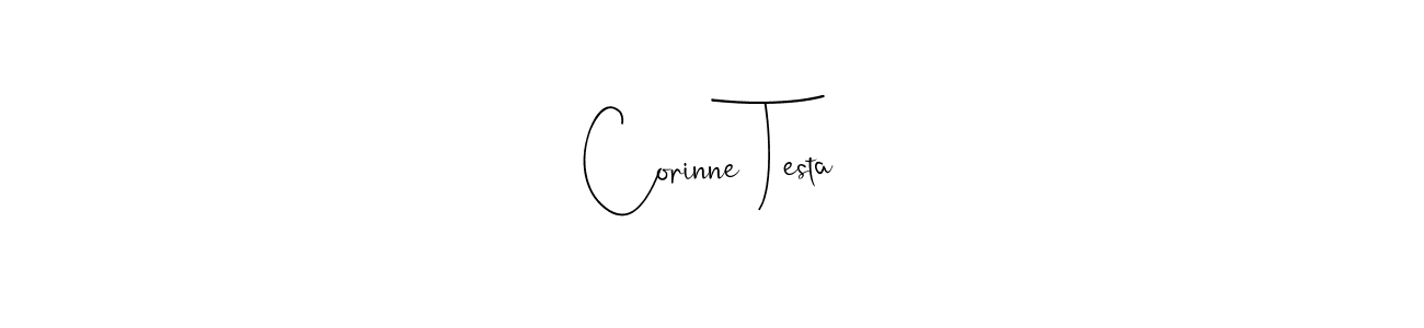 How to Draw Corinne Testa signature style? Andilay-7BmLP is a latest design signature styles for name Corinne Testa. Corinne Testa signature style 4 images and pictures png