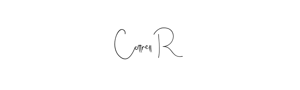 How to make Cottrell R signature? Andilay-7BmLP is a professional autograph style. Create handwritten signature for Cottrell R name. Cottrell R signature style 4 images and pictures png