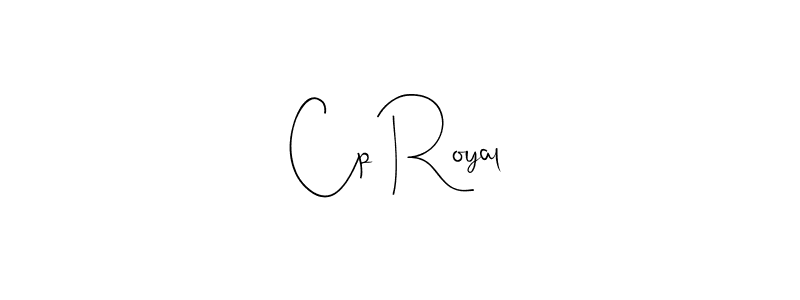 Design your own signature with our free online signature maker. With this signature software, you can create a handwritten (Andilay-7BmLP) signature for name Cp Royal. Cp Royal signature style 4 images and pictures png