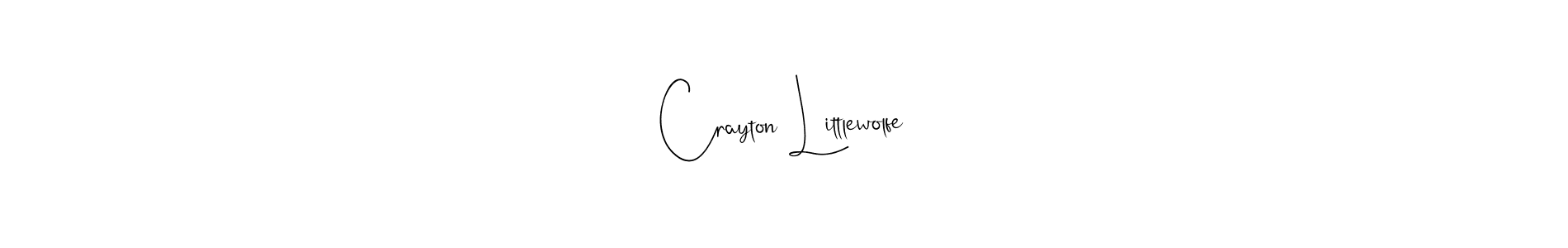 Also we have Crayton Littlewolfe name is the best signature style. Create professional handwritten signature collection using Andilay-7BmLP autograph style. Crayton Littlewolfe signature style 4 images and pictures png