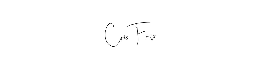 How to make Cris Frillo signature? Andilay-7BmLP is a professional autograph style. Create handwritten signature for Cris Frillo name. Cris Frillo signature style 4 images and pictures png