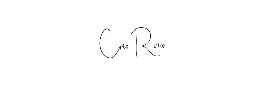 Best and Professional Signature Style for Cris Ruiz. Andilay-7BmLP Best Signature Style Collection. Cris Ruiz signature style 4 images and pictures png