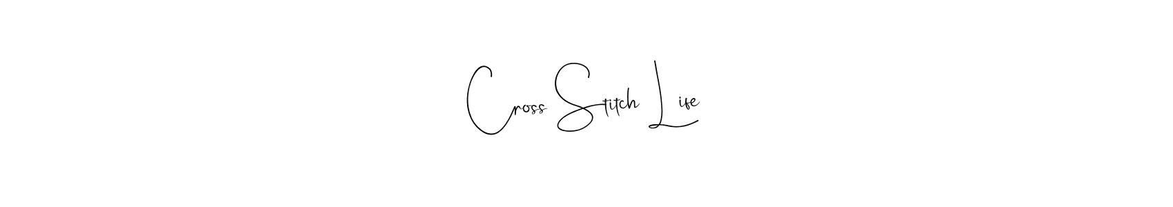 Make a beautiful signature design for name Cross Stitch Life. Use this online signature maker to create a handwritten signature for free. Cross Stitch Life signature style 4 images and pictures png