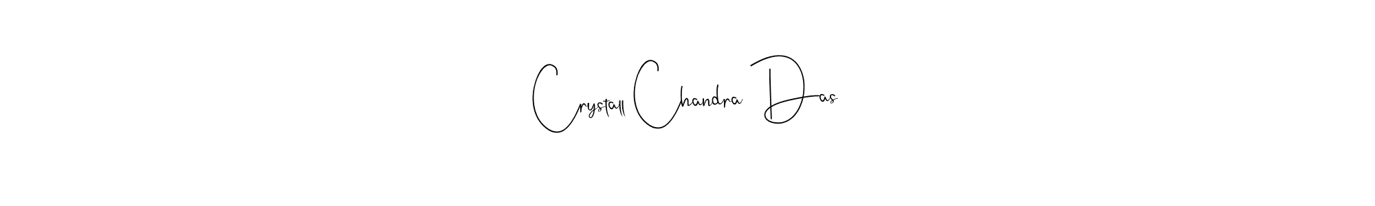 Andilay-7BmLP is a professional signature style that is perfect for those who want to add a touch of class to their signature. It is also a great choice for those who want to make their signature more unique. Get Crystall Chandra Das name to fancy signature for free. Crystall Chandra Das signature style 4 images and pictures png