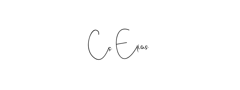 How to make Cs Elias signature? Andilay-7BmLP is a professional autograph style. Create handwritten signature for Cs Elias name. Cs Elias signature style 4 images and pictures png