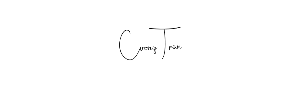 It looks lik you need a new signature style for name Cuong Tran. Design unique handwritten (Andilay-7BmLP) signature with our free signature maker in just a few clicks. Cuong Tran signature style 4 images and pictures png