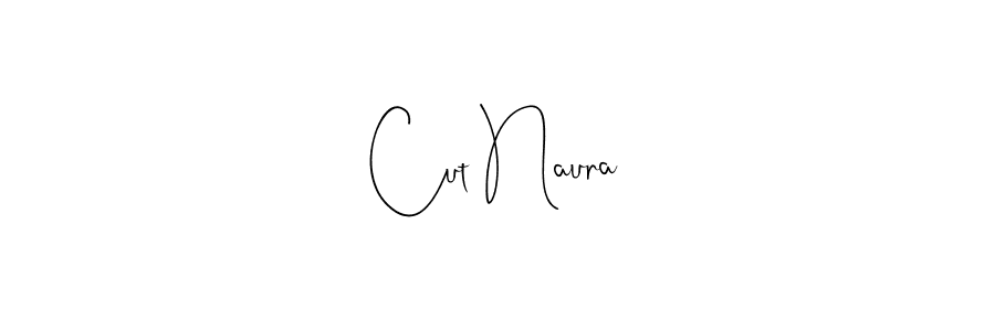 Also You can easily find your signature by using the search form. We will create Cut Naura name handwritten signature images for you free of cost using Andilay-7BmLP sign style. Cut Naura signature style 4 images and pictures png