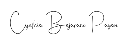 An effortless, minimalist signature concept for Cynthia Bejarano Payan using Andilay-7BmLP design. Clean lines that look great on any document. Cynthia Bejarano Payan signature style 4 images and pictures png