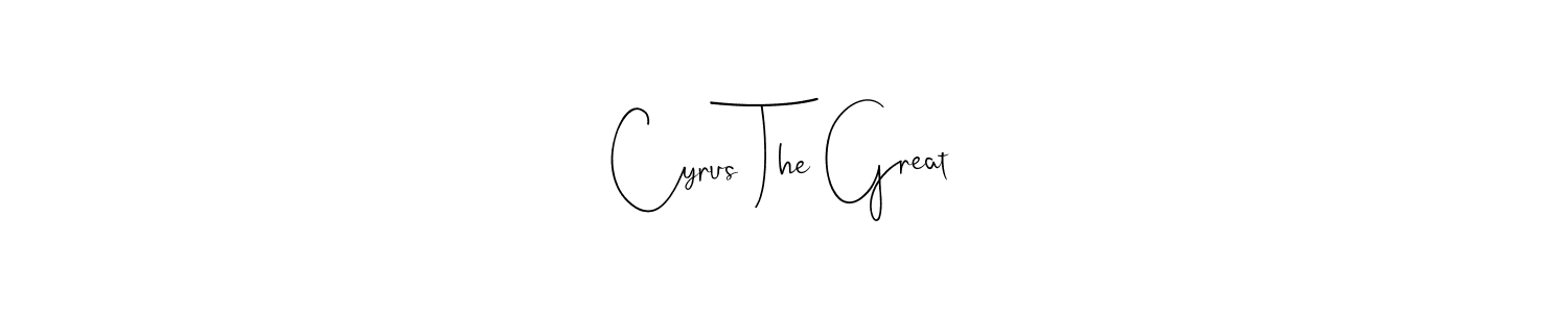 if you are searching for the best signature style for your name Cyrus The Great. so please give up your signature search. here we have designed multiple signature styles  using Andilay-7BmLP. Cyrus The Great signature style 4 images and pictures png