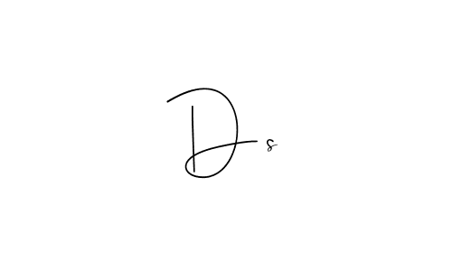 Use a signature maker to create a handwritten signature online. With this signature software, you can design (Andilay-7BmLP) your own signature for name D❤s. D❤s signature style 4 images and pictures png