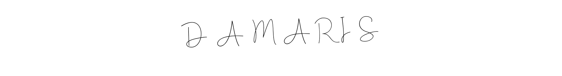 The best way (Andilay-7BmLP) to make a short signature is to pick only two or three words in your name. The name D   A   M  A  R  I   S include a total of six letters. For converting this name. D   A   M  A  R  I   S signature style 4 images and pictures png