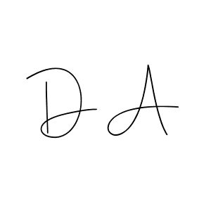 D A stylish signature style. Best Handwritten Sign (Andilay-7BmLP) for my name. Handwritten Signature Collection Ideas for my name D A. D A signature style 4 images and pictures png