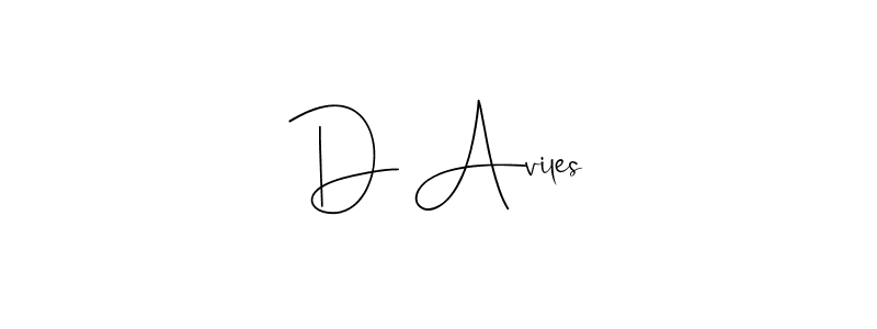 See photos of D Aviles official signature by Spectra . Check more albums & portfolios. Read reviews & check more about Andilay-7BmLP font. D Aviles signature style 4 images and pictures png
