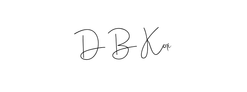 See photos of D B Koli official signature by Spectra . Check more albums & portfolios. Read reviews & check more about Andilay-7BmLP font. D B Koli signature style 4 images and pictures png