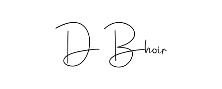You can use this online signature creator to create a handwritten signature for the name D Bhoir. This is the best online autograph maker. D Bhoir signature style 4 images and pictures png