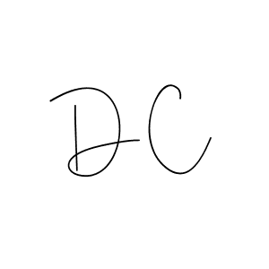 if you are searching for the best signature style for your name D C. so please give up your signature search. here we have designed multiple signature styles  using Andilay-7BmLP. D C signature style 4 images and pictures png