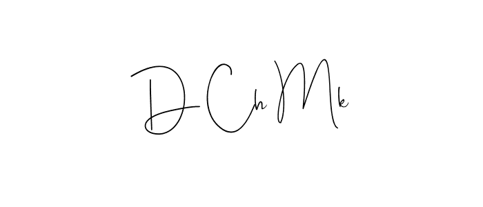 if you are searching for the best signature style for your name D Ch Mk. so please give up your signature search. here we have designed multiple signature styles  using Andilay-7BmLP. D Ch Mk signature style 4 images and pictures png