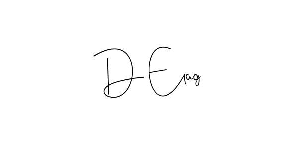 This is the best signature style for the D Elag name. Also you like these signature font (Andilay-7BmLP). Mix name signature. D Elag signature style 4 images and pictures png