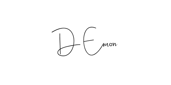 Similarly Andilay-7BmLP is the best handwritten signature design. Signature creator online .You can use it as an online autograph creator for name D Emon. D Emon signature style 4 images and pictures png