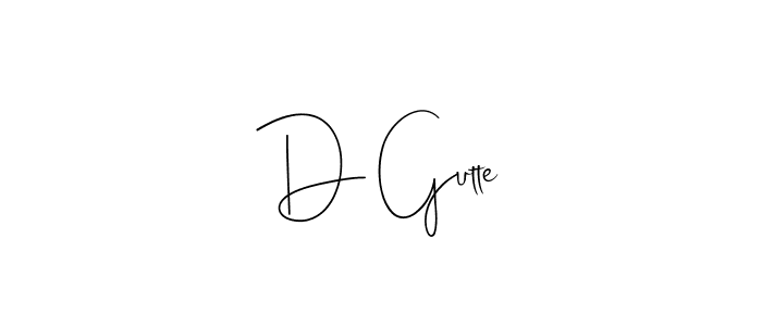 Check out images of Autograph of D Gutte name. Actor D Gutte Signature Style. Andilay-7BmLP is a professional sign style online. D Gutte signature style 4 images and pictures png
