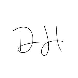 Use a signature maker to create a handwritten signature online. With this signature software, you can design (Andilay-7BmLP) your own signature for name D H. D H signature style 4 images and pictures png